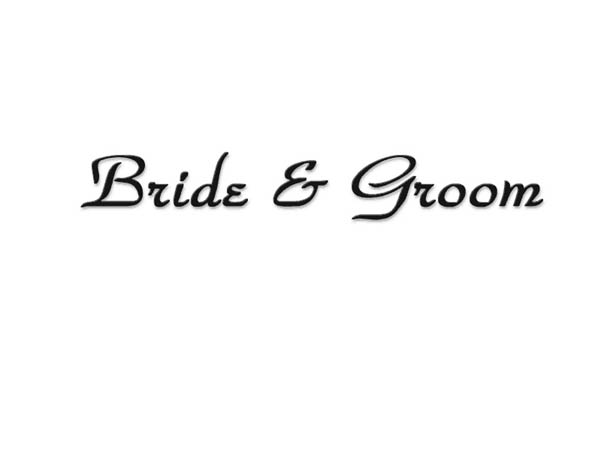 Bride and Groom